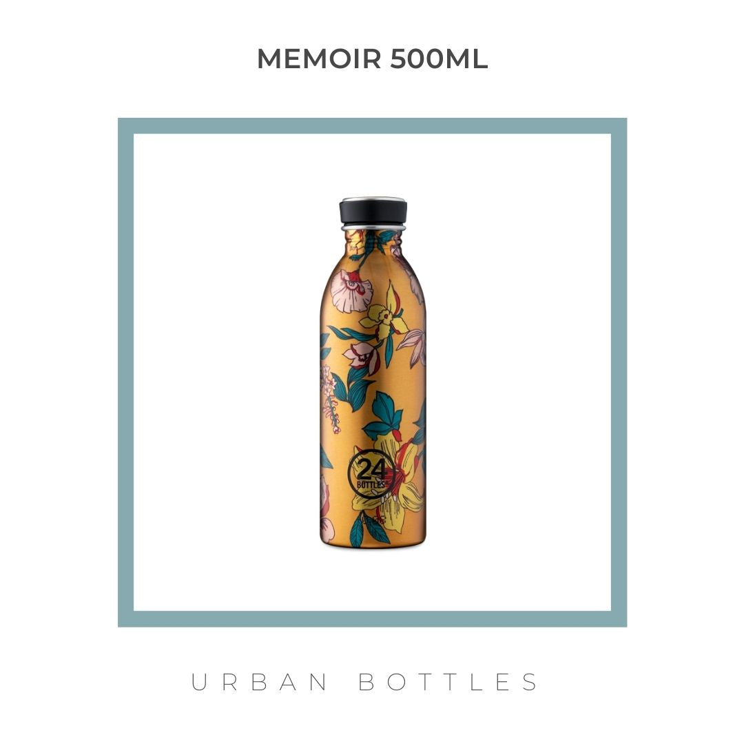 24 Bottles Urban Adults' Unisex Bottle, unisex_adult, Steel Life 055,  steel, 500 ml